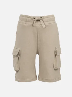 Beige Cargo-Shorts für Jungen Cargy