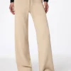 Beige Strickhose für Damen von Cambon