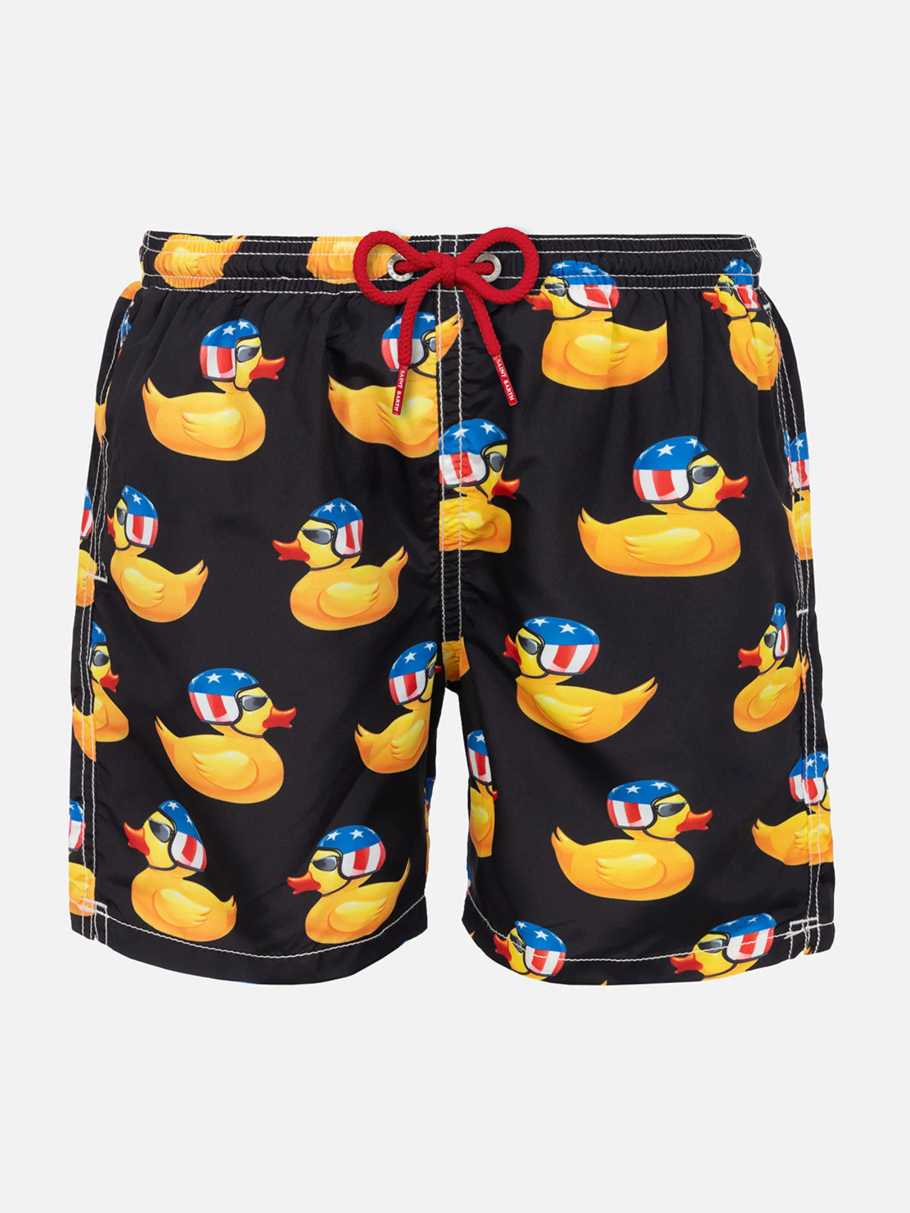 Bikers Ducky Jungen-Badeshorts aus leichtem Stoff