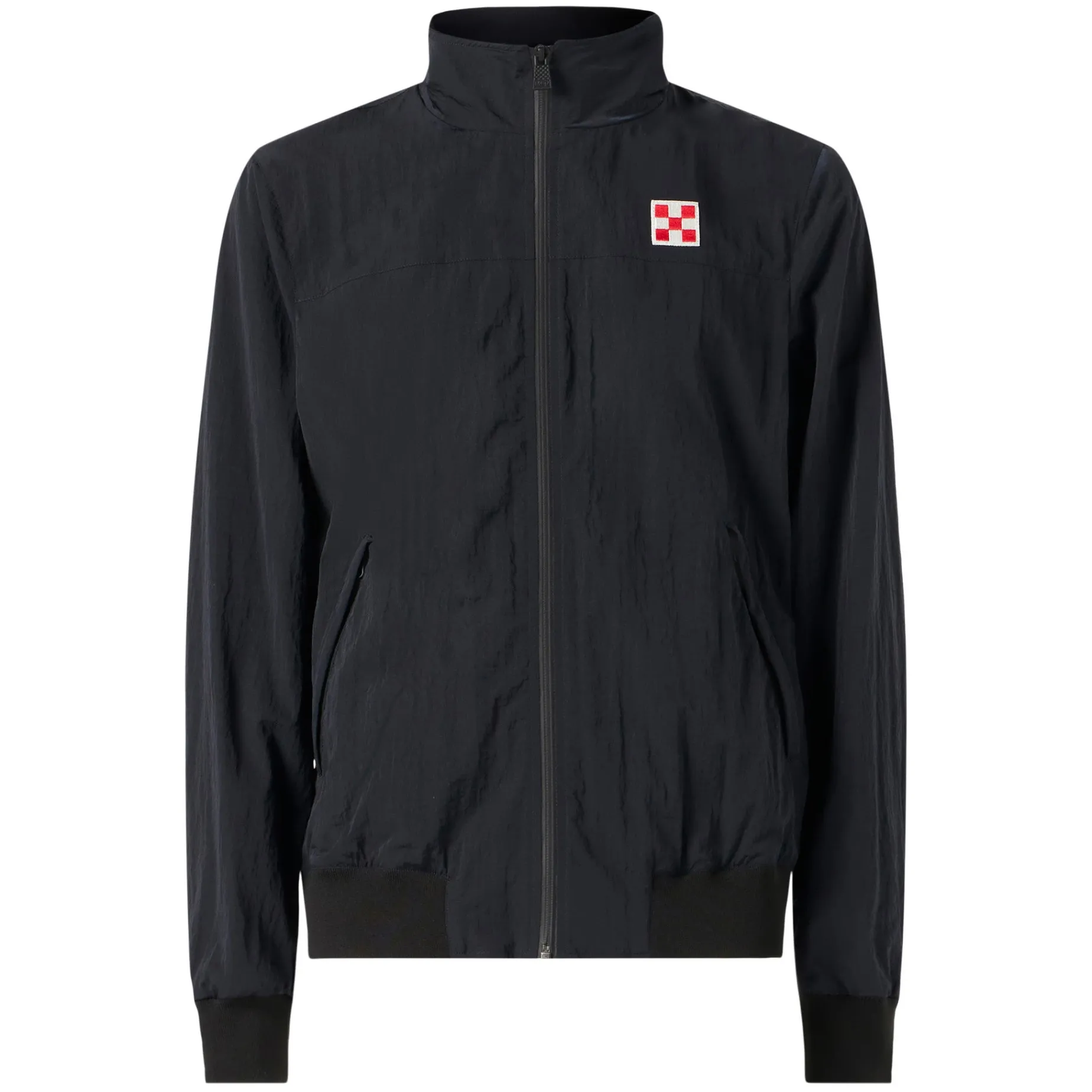 Blaue Matrosenjacke mit Reißverschluss