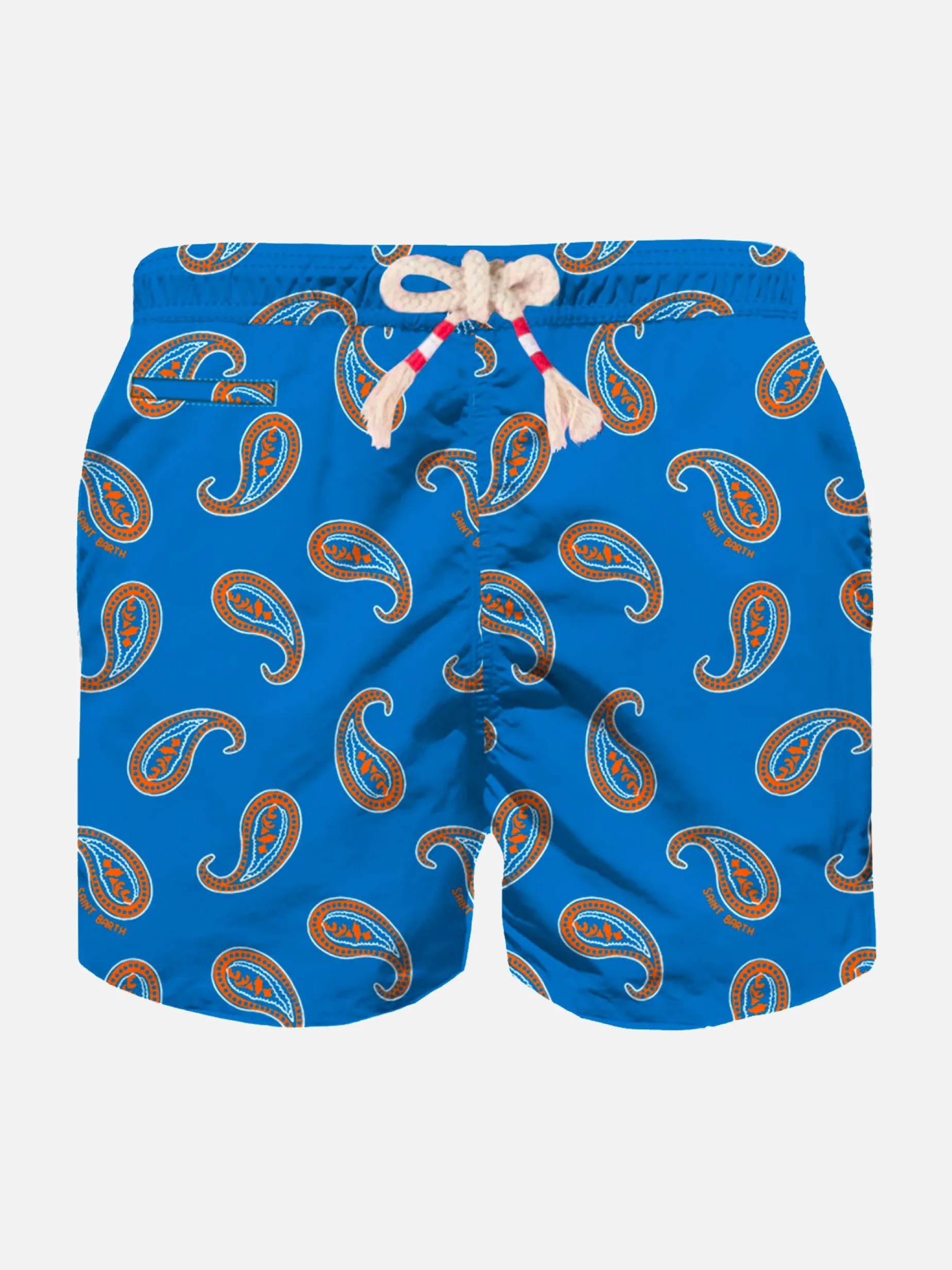 Bluette Jungen-Badeshorts mit Paisley-Print