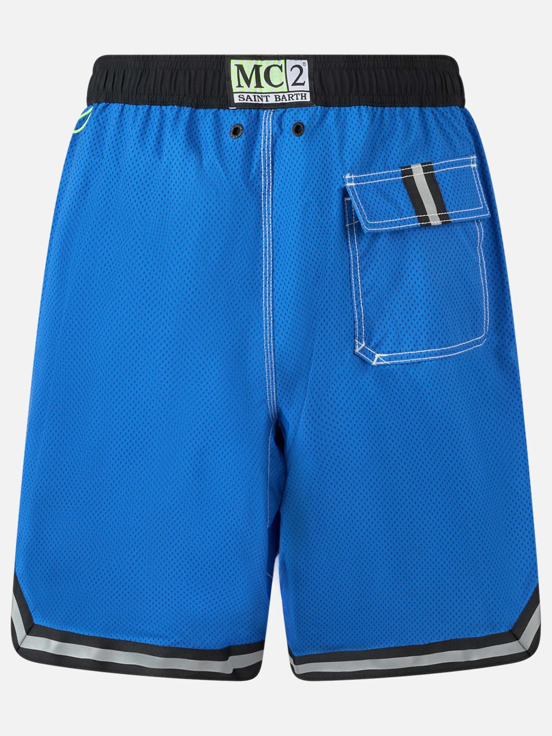 Bluette lange Badeshorts im Surf-Stil