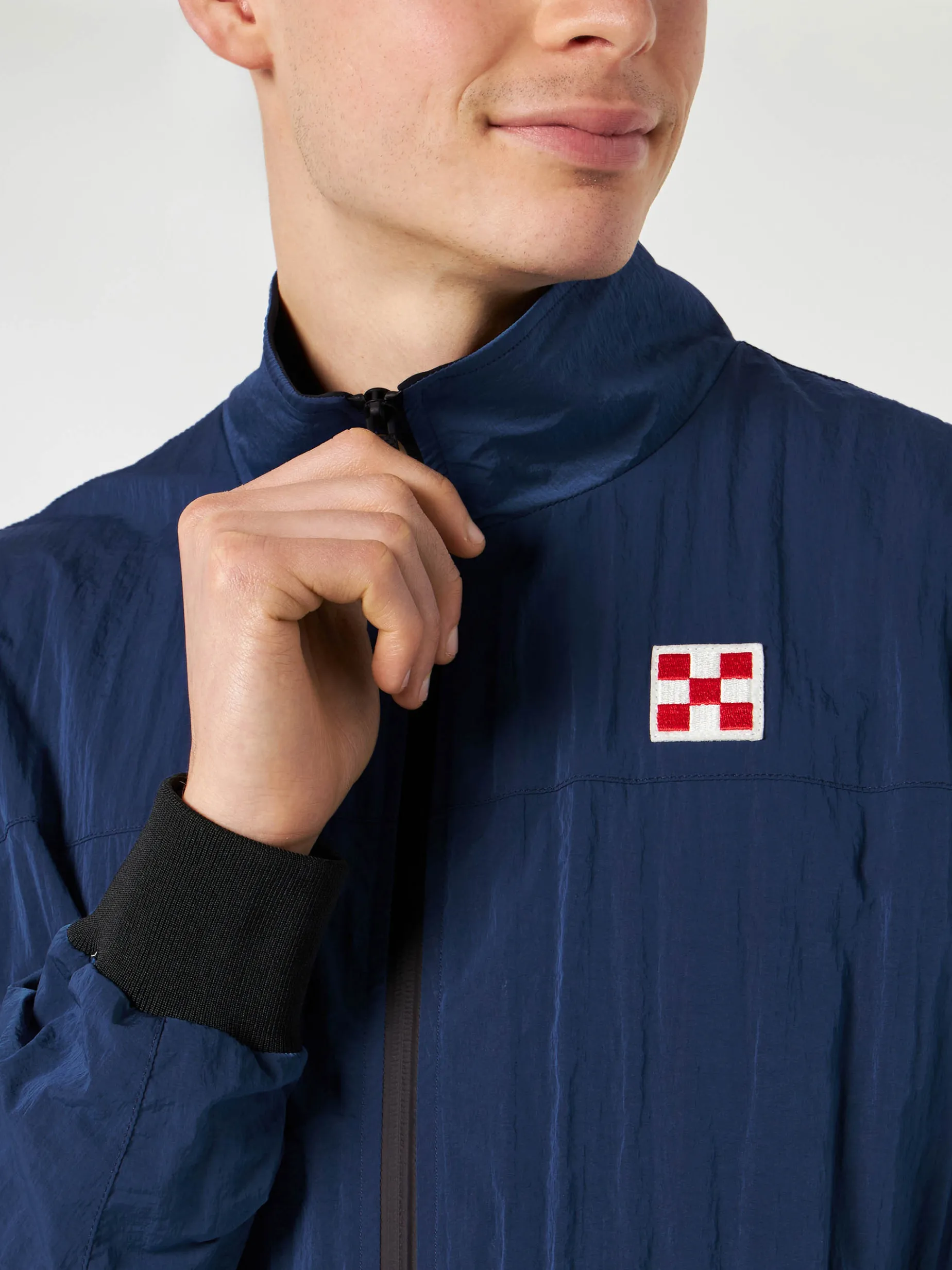 Bluette-Matrosen-Reißverschlussjacke