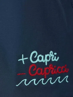 Boy Comfort Badeshorts mit + Capri - Capricci-Stickerei | INSULTI LUMINOSI SONDEREDITION
