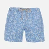 Boy Comfort Light Badeshorts mit Vintage-Blumendruck