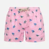 Boy Comfort Light Badeshorts mit Meeresschildkröten-Print