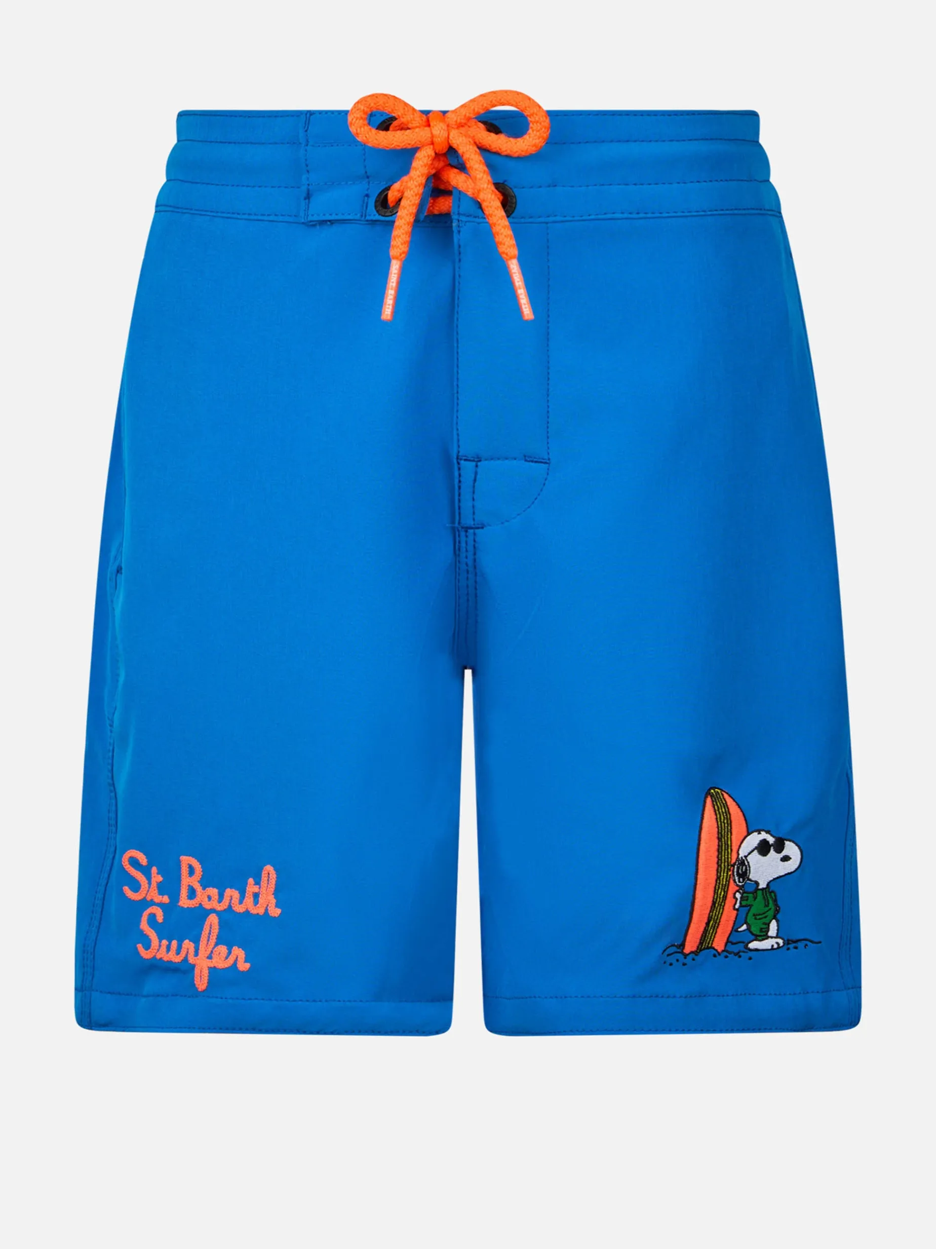 Boy Comfort Surf Jr Badeshorts mit platziertem Snoopy-Aufdruck