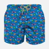 Boy Light Badeshorts mit Mini-Autos-Aufdruck