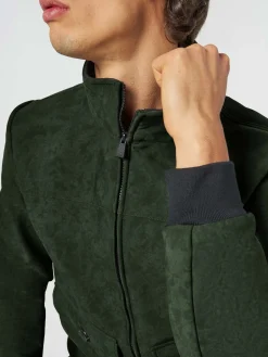 Britische grüne Thermojacke für Herren
