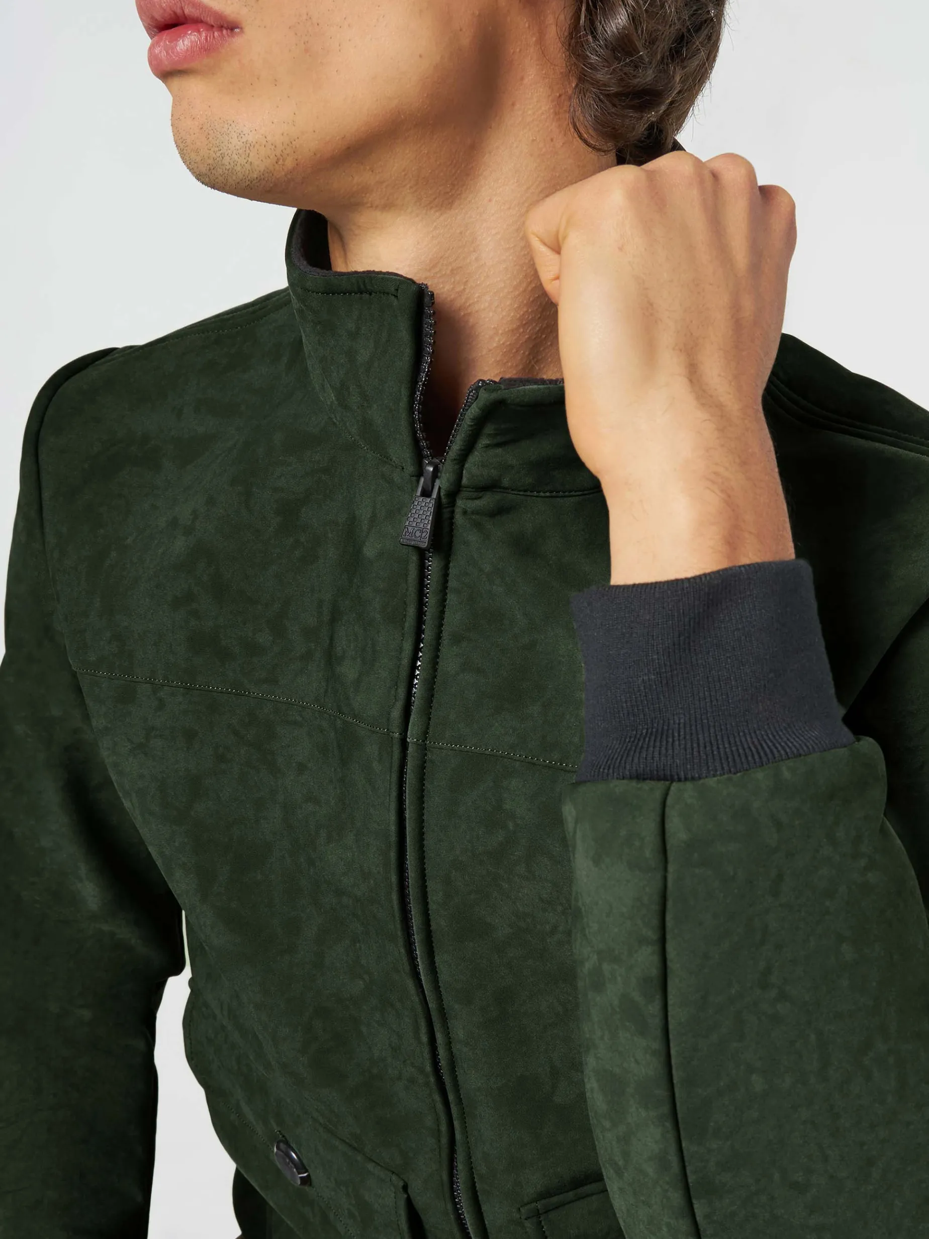Britische grüne Thermojacke für Herren