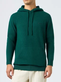 British Grüner Kapuzenpullover für Herren Mahony