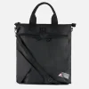 Canvas schwarzer Rucksack Helmut