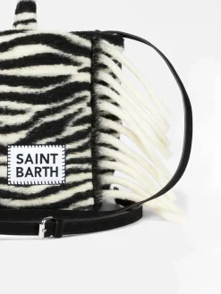Colette-Deckenhandtasche mit Animal-Print