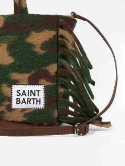 Colette-Deckenhandtasche mit Tarnmuster