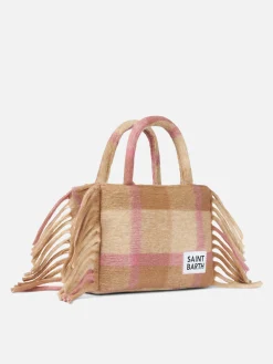 Colette-Deckenhandtasche mit Tartan-Print
