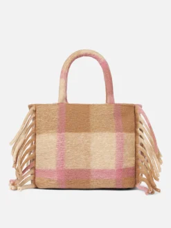 Colette-Deckenhandtasche mit Tartan-Print