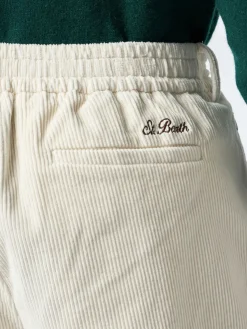Cordhose Fuji für Herren, cremeweiß
