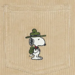 Cord-Latzhose für Jungen mit Snoopy-Aufnäher | SNOOPY PEANUTS™ SONDEREDITION