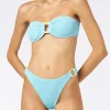 Crinkle-Bandeau-Bikini für Damen