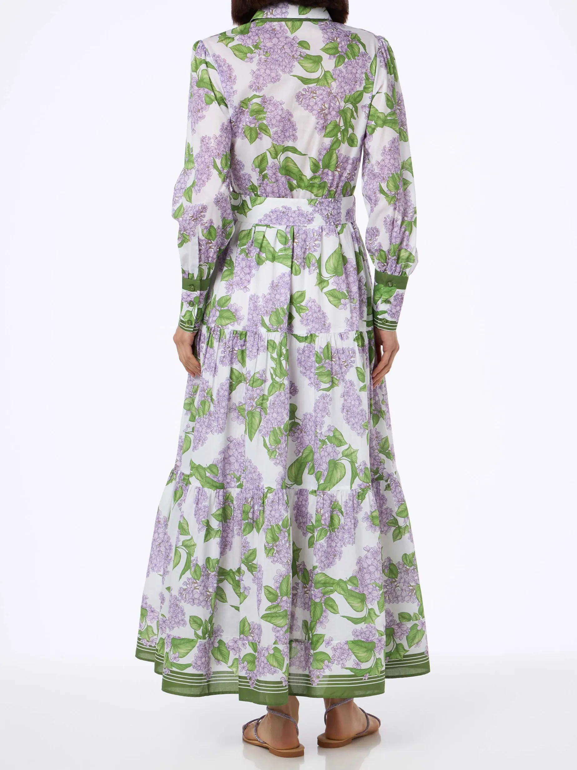 Damen Baumwollkleid Jensen mit Blumendruck