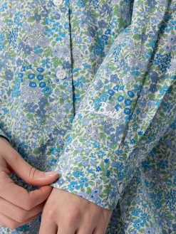 Damen Baumwollshirt Brigitte mit Joanna Luise-Print | HERGESTELLT AUS LIBERTY-STOFF