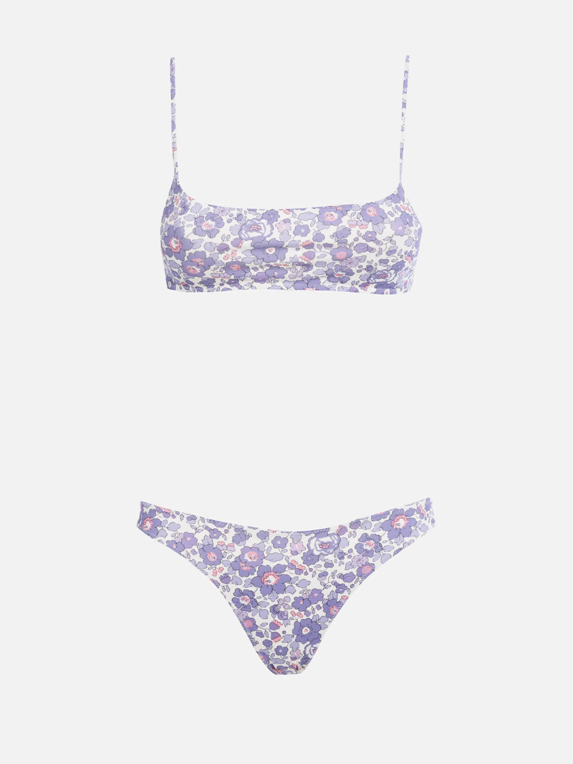 Damen Betsy Bralette-Bikini Sadie Naomi | HERGESTELLT AUS LIBERTY-STOFF
