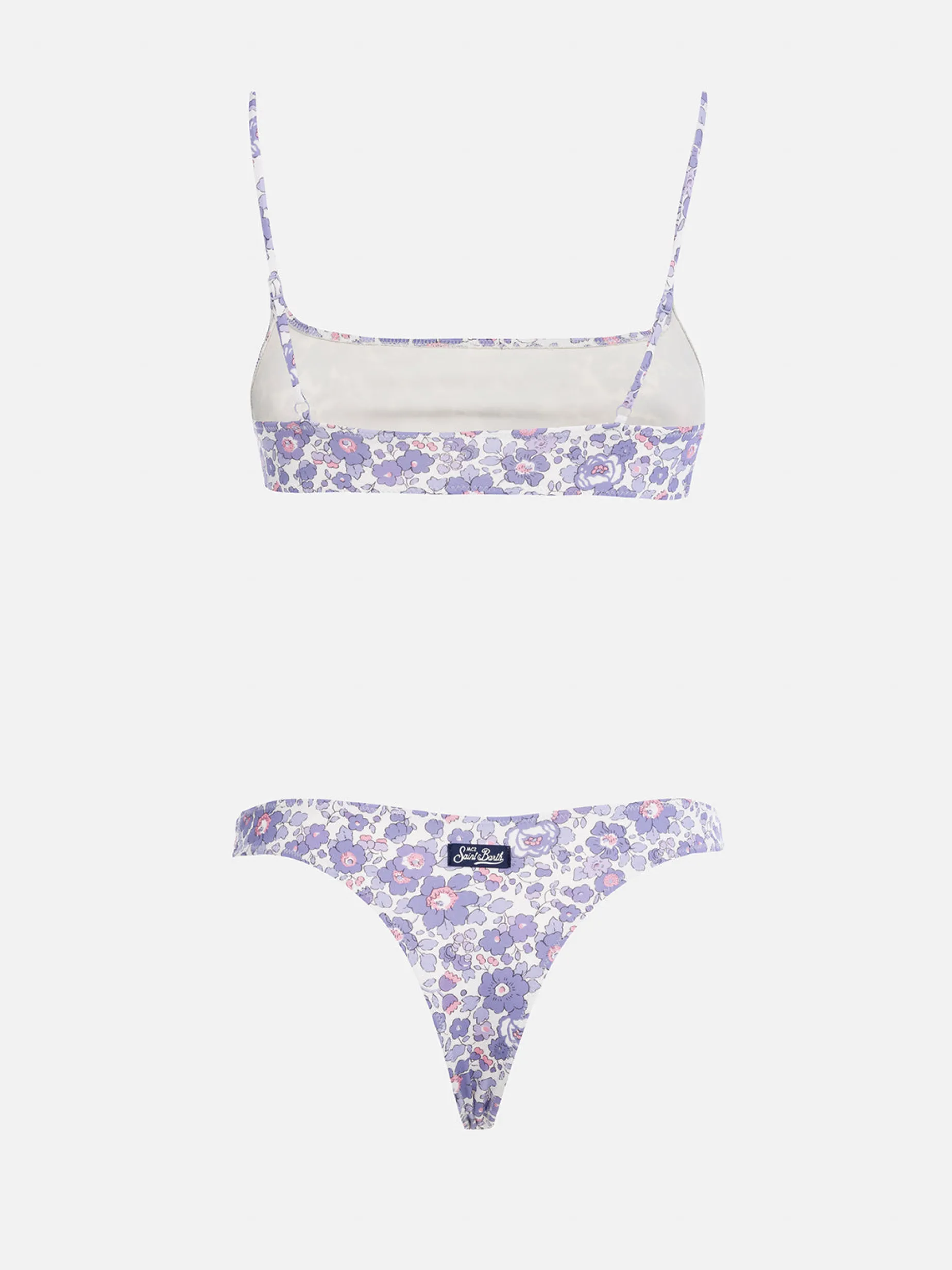 Damen Betsy Bralette-Bikini Sadie Naomi | HERGESTELLT AUS LIBERTY-STOFF