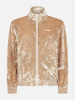 Damen Sweatshirt Miriam beige Chenille