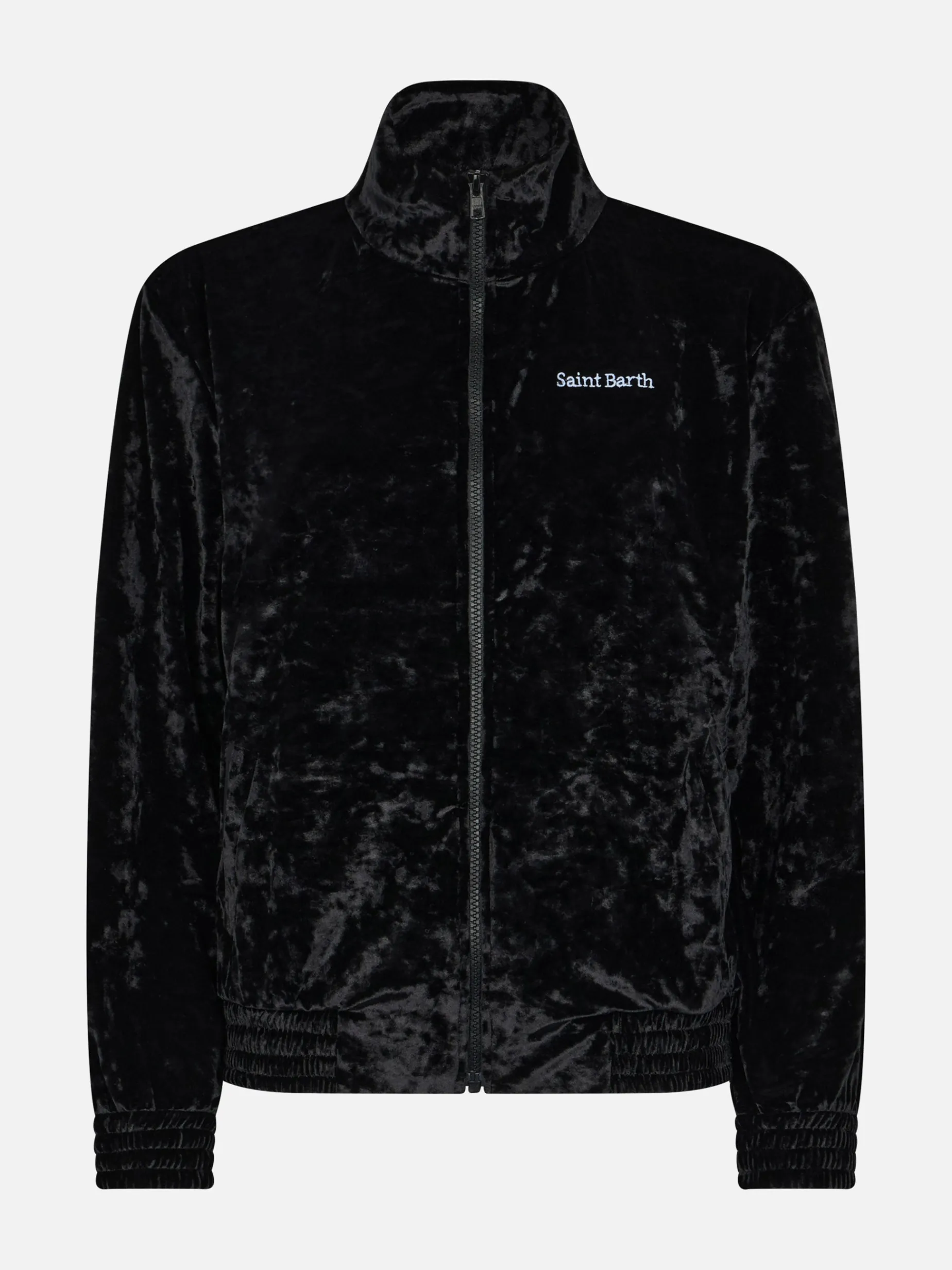 Damen Sweatshirt Miriam schwarz Chenille