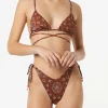 Damen-Bandana-Triangel-Bikini mit frecher Badehose