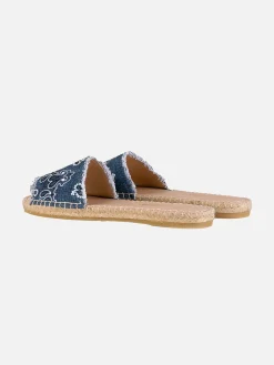 Damen-Espadrilla mit Bandana-Print