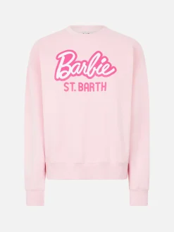 Damen-Fleece-Sweatshirt mit Barbie St. Barth-Aufdruck | BARBIE-SONDEREDITION