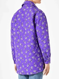 Damenjacke mit Paisley-Print