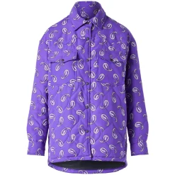 Damenjacke mit Paisley-Print