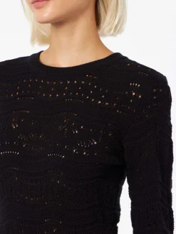 Damen-Minikleid aus Baumwollstrick Imany