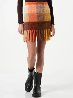 Damenrock mit Fransen