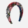 Damenstirnband mit St. Barth-Stickerei | Leontine Vintage Sonderedition