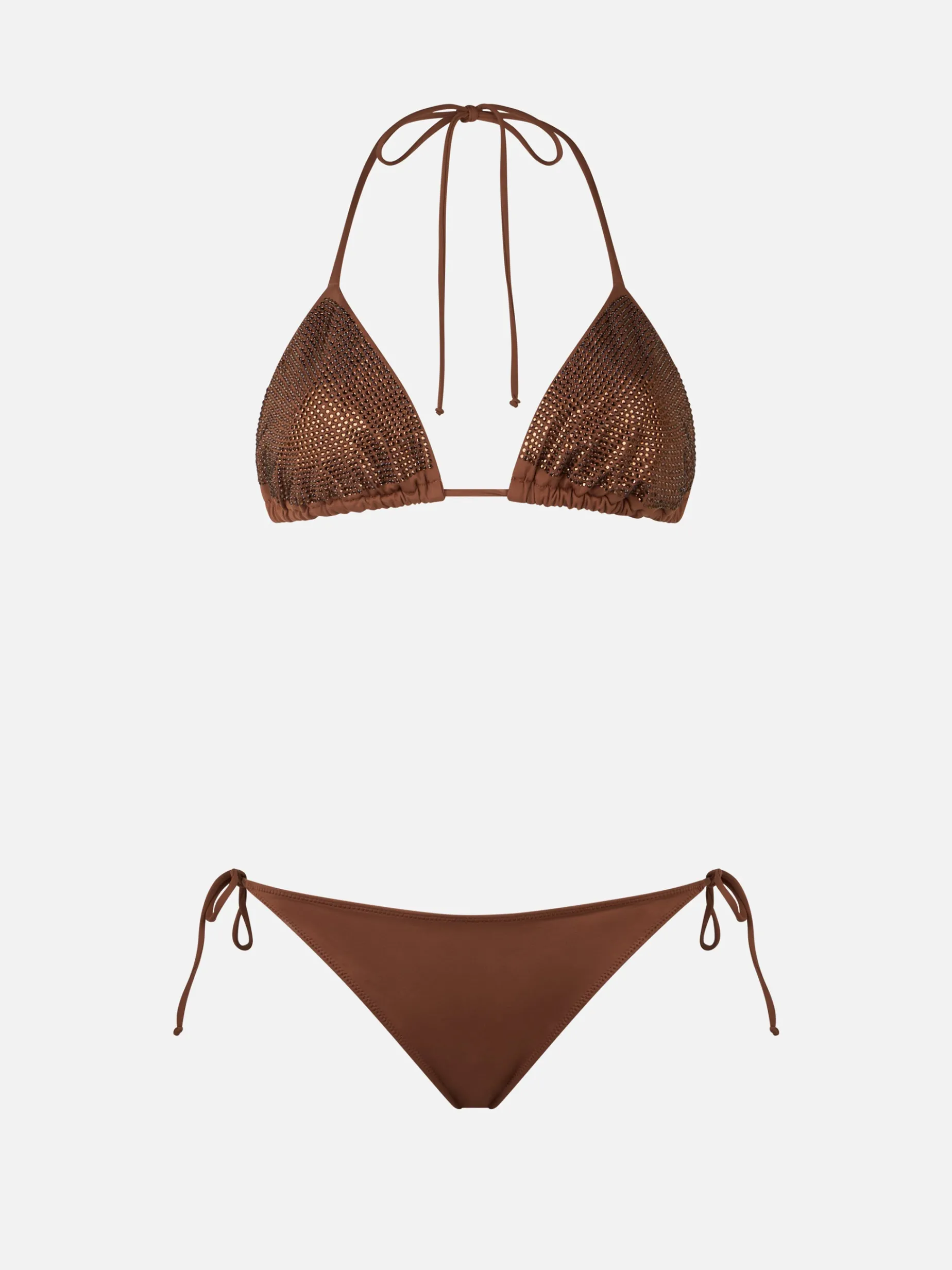 Damen-Triangel-Bikini Annabelle Virgo mit Strasssteinen