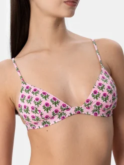 Damen-Triangel-Bikini mit Blumenmotiv Rylie Lido