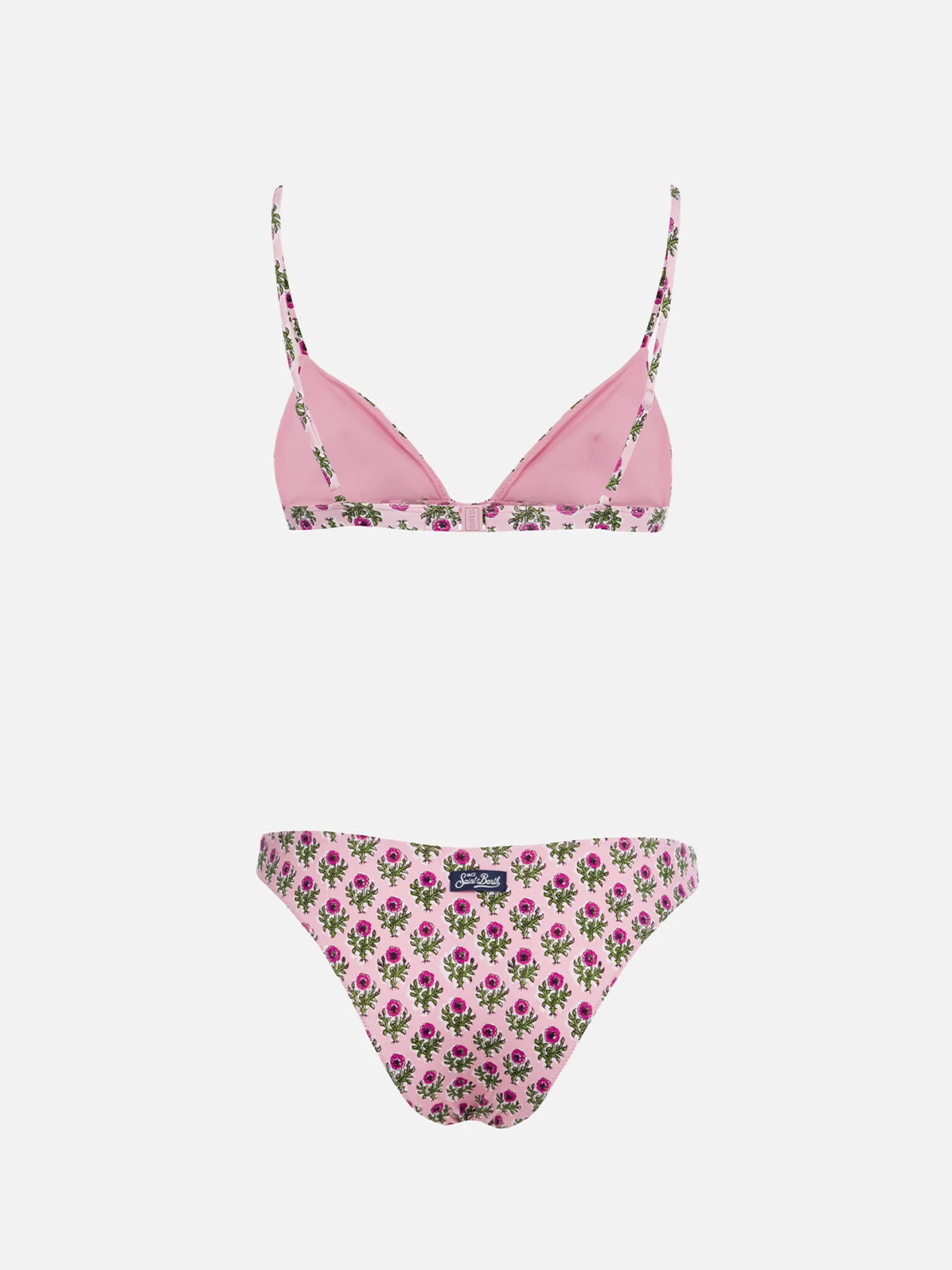 Damen-Triangel-Bikini mit Blumenmotiv Rylie Lido