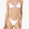 Damen-Triangel-Bikini mit geometrischem Aufdruck