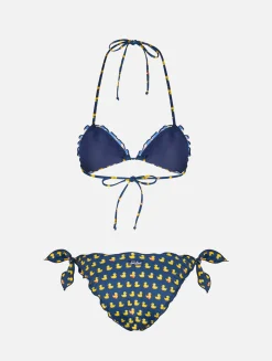 Entenhafter klassischer Damen-Dreiecksbikini Sagittarius Moon