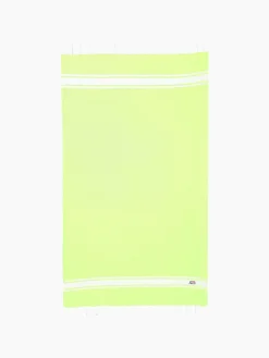 Fluogelbes Foutas-Baumwollhandtuch
