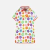 Frottee-Poncho für Mädchen mit mehrfarbigem Gänseblümchen