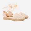 Gehäkelte Espadrillas für Damen