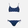 Gepunkteter Bralette-Bikini für Mädchen Jaiden