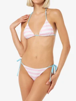 Gestreifter Damen-Triangel-Bikini Leah Marielle | FIORUCCI-SONDERAUSGABE