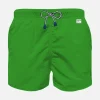 Grüne Badeshorts für Jungen aus hellem Stoff | Pantone® Sonderausgabe