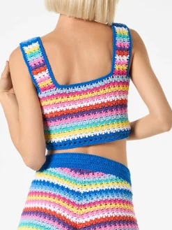 Handgefertigtes Häkeltop für Damen