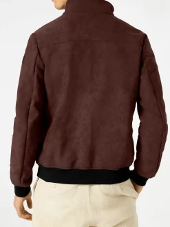 Herren braune Thermojacke
